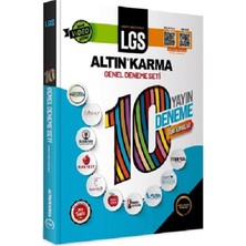 TeknoKapsül Altın Karma Yayınları 8. Sınıf Lgs 10 Farklı Yayın 10 Deneme Tüm Konular Sorular Tamamı Video Çözümlü
