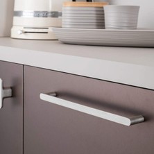 Elovias System Mobilya Kulbu Fırçalı Saten Renk 320MM Kulp (SY4730 0320 Elx2)