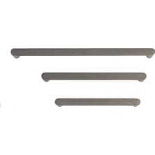 Elovias System Mobilya Kulbu Fırçalı Füme Renk 160MM Kulp (SY4730 0160 Elx1)