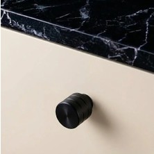 Elovias System Düğme Mobilya Kulbu Siyah Renk 26mm Kulp (SY1474 0026 AL6)