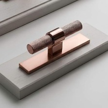 Elovias System Mobilya Kulp Tabanı Rose Renk 8mm (SY0416 0008 Rs)
