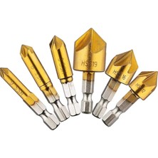 Maison Luré Havşa Pah Hex Hss 1/4 6-19MM Matkap Ucu Takımı 6 Adet Akülü Vidalama