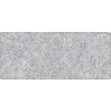 Tr Gaming Mouse Pad 90X40 Xxl Büyük Oyuncu Mouse Pad Speed Mousepad Gri Topo Mouse Pad (Açık Gri