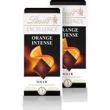 Tr Excellence Intense Orange Dark Portakallı Bitter Tablet Çikolata 100 gr x 2 Avantaj
