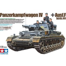 Tr 1/35 Pz. Kpfw Lv Ausf. F Plastik Tank Maket Kiti