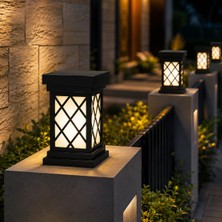 Econa ECN-21354 24W Petekli Dış Mekan LED Aplik 3000K Siyah