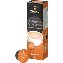 Tr Cafissimo Caffè Crema Tam Dolu Kahve Kapsülü, 10 Adet (Kahve, Dengeli ve Dolu), Sürdürülebi
