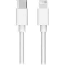 Shaza USB C- Lightning 1M 27W Destekli Şarj ve Data Kablosu SG2002L/WT
