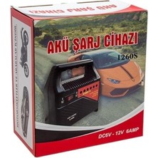 Tr Çocuk Akülü Araba Güçlü Şarj Cihazı 12 ve 6 Volt 6 Amper Ledli Göstergeli Akü Şarj Cih