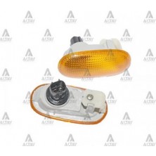 Depo Mitsubishi L200 1999-2005 Çamurluk Sinyali Sarı Duylu Sağ - Sol (1 Adet) (Oem No: MB847540)