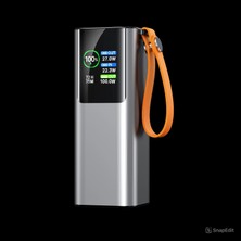 Shaza Nexa Serisi 20.000 Mah 100W Kule Tipi Powerbank - Gri