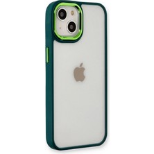 Metemix Newface Iphone 14 Plus Kılıf Dora Kapak - Haki Yeşil