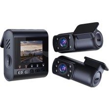 Tr M60 3 Kameralı Ön+Iç+Arka 4k+Fhd+Fhd Hdr Sony Starvis 2 Sensörlü Wifi Gps'li Araç Kameras�
