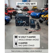 Tr 12 Volt 7 Amper Akü ve Şarj Aleti Pilsan Akülü Oyuncak Arab Ile Uyumlu Akü Şarz Seti