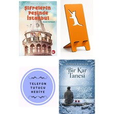 Beyaz Balina Yayınları Şifrelerin Peşinde Istanbul - Matematik Romanı 1 - Hasan Topdemir + Telefon Tutucu + Bir Kar Tanesi
