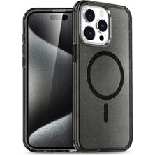 Marsilyan™- Apple Iphone 14 Pro Kılıf  Magsafe Kapak - Siyah