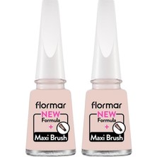 Ertürk Store Nail Enamel Yüksek Pigmentli ve Parlak Bitişli Oje Fne 470 White Dream (2 Paketi)