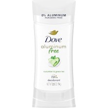 Ertürk Store Alüminyum Deodorant Çubuk, Güvercin%0, Salatalık ve Yeşil Çay, 2,6 Oz