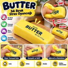 Butter Squishy Stres Oyuncağı 113 G – Çok Yumuşak Sıkılabilir Eğlenceli Oyuncak