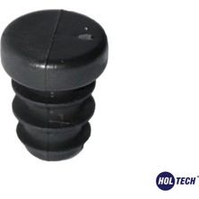 Ertürk Store Holtech 20 Adet - 16 mm Plastik Iç Tapa Siyah