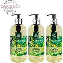 Ertürk Store Doğal Zeytinyağlı Sıvı Sabun Ayvalık Zeytin Çiçeği 500 ml X3 Adet