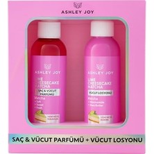 Ertürk Store Lime Cheesecake Matcha Saç ve Vücut Parfümü, Niacinamide Içeren Vücut Losyonu, Nemlendirici Bakım Seti