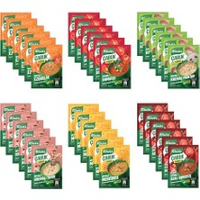 Ertürk Store 6 Çeşit Çabuk Çorba, 36'lı Karma Paket