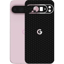Ertürk Store Google Pixel 9 Pro Xl 5g Uyumlu Siyah Bumper Serisi Arka Kapak Kaplama, Kenarlar Yoktur