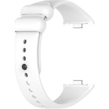 Ertürk Store Xiaomi Smart Band 9 Pro Uyumlu Beyaz Delikli Silikon Kordon