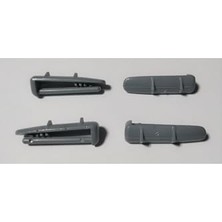 Ertürk Store Beko Bulaşık Makinesi Sepet Ray Kapak Pimi, 4'lü Set