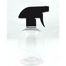 Ertürk Store Boş Siyah Sprey Şişe 500 Ml, 10 Adet, Kimyasala Dayanıklı