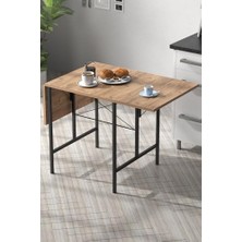 Ertürk Store Retodesign Yıldız Katlanır Mutfak Masası Katlanır Masa 1625