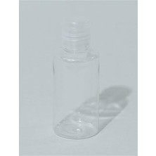 Ertürk Store 50 ml Dökme Kapaklı Boş Pet Şişe, Sağlam Plastik, 10 Adet