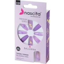 Ertürk Store 24'lü Ballerina Renkli Takma Tırnak - 189