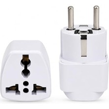 Ertürk Store Px-Amc1 Universal Priz Dönüştürücü, Amerikan ve Ingiliz Prizini Türk Prizine Çevirici, Us/uk To Eu Seyahat Adaptörü