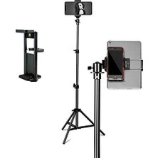 Ertürk Store 3 Ayak Sabitleyici Alüminyum Cep Telefonu Tablet Kamera Dslr Tripodu 201 Cm, AL2507