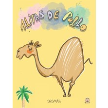 Ertürk Store Cuaderno Escolar, Alitas De Pollo: Tapa Blanda A4 (Tamaño Folio) Cuadrícula (100 Páginas)/personaje "dromás"/regalo Ideal Niños Y Niñas