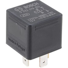 Ertürk Store 0332019103 Mini Röle 12 V 30 A, 4 Terminal, IP5K4, Sıcaklık Direnci -40 °c Ila 100 °c