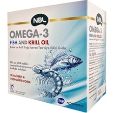 Ertürk Store Omega3 Fish/krill Oil Teg 50 Kapsül Gıda Takviyesi