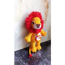 Masal Gurumi TARAFTAR GALATASARAY ASLAN AMİGURUMİ OYUNCAK HEDİYELİK EL YAPIMI OYUNCAK OYUN ARKADAŞI