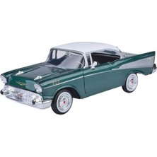 Ertürk Store Chvey Bel Aır 1957 1:24 73228AC Yeşil Model Araba