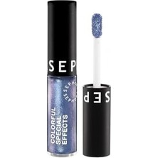 Ertürk Store Colorful Effets Speciaux Simli Sıvı Göz Farı 02 Magical Blue (5 Ml)
