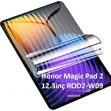 Ertürk Store Honor Magic Pad 2 12.3inç ROD2-W09 ile Uyumlu Tablet Nano Ekran Koruyucu, Renksiz