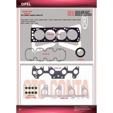 ÜST TAKIM CONTA COMBO B CORSA B C ASTRA F KADETT E 1992+ 1,4 1,4İ 1606730 OTOCONTA 42447103