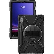 Ertürk Store Galaxy Tab S9 Fe Uyumlu Siyah Silikon Tablet Kılıfı