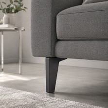 Elovias Ayder Vera Ayak 12CM Siyah Renk Metal Mobilya Ayağı (Y-1220-12-02)