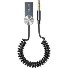 Ertürk Store Bluetooth 5.0 Receiver USB Aux Araç Kiti, Telefon Görüşmesi ve Müzik, BA01 SJ464LVX