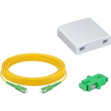 Ertürk Store Fiber Modem Taşıma Seti – Priz Kutulu