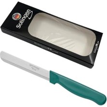 Ertürk Store Solingen Mikro Tırtıklı Sebze Doğrama Bıçağı (Yeşil)