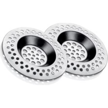 Ertürk Store Paslanmaz Çelik Mutfak Filtre Lavabo Süzgeci Küvet Tıkacı, 2 Adet, EASYSO4030